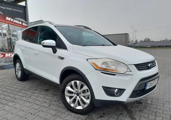 Ford Kuga cena 34700 przebieg: 197640, rok produkcji 2010 z Lubraniec małe 137